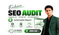 do a complete website SEO audit, analysis and recommendations