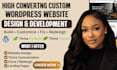 design, build, fix and customize responsive wordpress thrive architect web sites