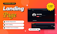 build a fast responsive landing page that gets you customers