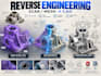 reverse engineer your part into a precise 3d cad model and printable file