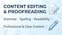 edit proofread and write engaging content