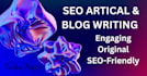 write engaging english and urdu articles and blog posts
