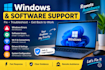 troubleshoot and fix windows computer software issues remotely