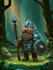 draw 2d game character illustration