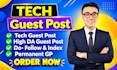 publish tech guest post, techbullion, technology guest post