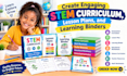 create engaging stem curriculum, lesson plans, learning binders and worksheets