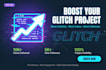 increase glitch project visibility, views and followers