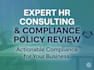provide expert HR consulting compliance and employee relations