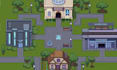 create 2d top down pixel art tileset, rpg game map tilemap, game assets