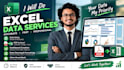 do excel data cleaning, formatting, split, merge, sort data and pdf to excel
