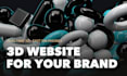 build an immersive, interactive 3d website with three js