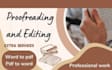 proofread and edit your essays, theses, and dissertations