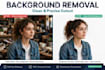 do perfect background removal and image cutout in 2 hours