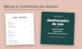 la création de votre CV, affiche, menu ou invitation