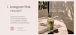 design aesthetic social media posts in canva