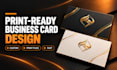 design a professional print ready business card