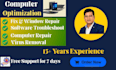fix windows 11, laptop, computer repair and optimize