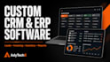 build custom CRM erp and business management software