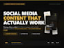 create engaging social media content and strategy