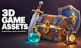 create 3d game models, low poly props and asset packs