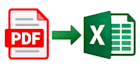 convert your PDF to excel