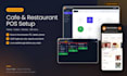 set up cafe and restaurant pos software with a qr menu