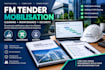 create fm tender mobilization plan for cleaning maintenance security
