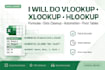 do vlookup in excel , billing sheets and fast data entry