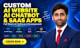 do full stack website development, ai website development, custom web app