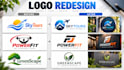 redesign, refresh and modernize your existing logo