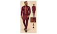 create 5 professional  mens fashion designs