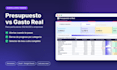 design a premium automated excel budget tracker dashboard