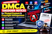 file professional dmca takedown notices for copyright protection