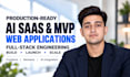 build your ai saas mvp or custom ai web application