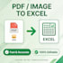 convert pdf to excel