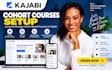 do kajabi cohort courses setup