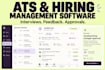 build ats software, ai resume screening, recruitment management system, saas app