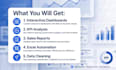 create interactive tableau dashboard and excel data visualization