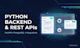 develop a python backend rest API and third party integrations
