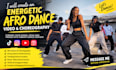 create an energetic afro dance video and choreography