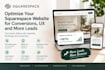 optimize squarespace website conversions UX leads