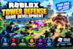 develop a roblox tower defense game with custom scripting and systems