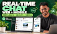 add real time chat and messaging to your web or mobile app