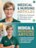 write professional evidence based medical and nursing articles