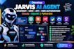 develop jarvis ai agent chatbot CRM API n8n automation claude openai python bot