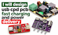 design usb cpd pcb fast charging and power delivery