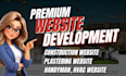 build construction website, plastering website, handyman website, hvac website