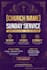 design modern church flyer and event poster