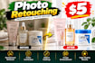 photo retouching product image editing