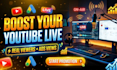 promote youtube live stream with google ads video promotion